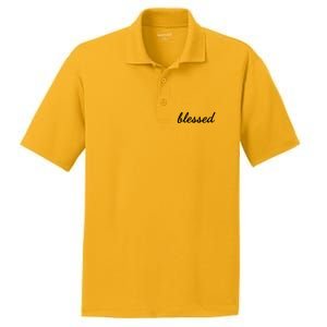 Blessed Christian PosiCharge RacerMesh Polo