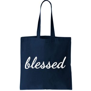 Blessed Christian Tote Bag