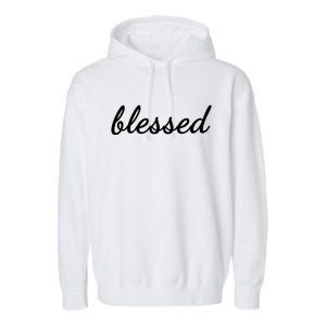 Blessed Christian Garment-Dyed Fleece Hoodie