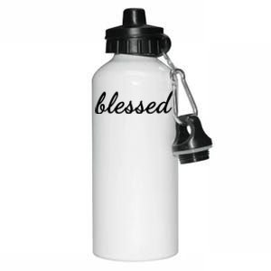 Blessed Christian Aluminum Water Bottle