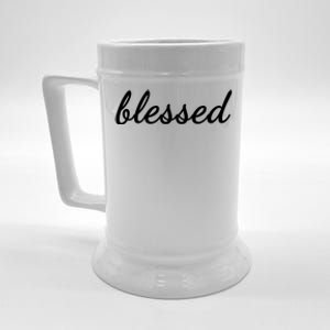 Blessed Christian Beer Stein