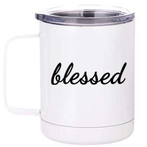 Blessed Christian 12 oz Stainless Steel Tumbler Cup