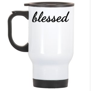 Blessed Christian Stainless Steel Travel Mug