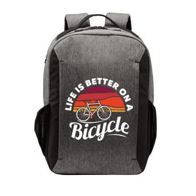 Bike Cycling Biking Cyclist Retro Theme Bicycle Quote Saying Funny Gift Vector Backpack