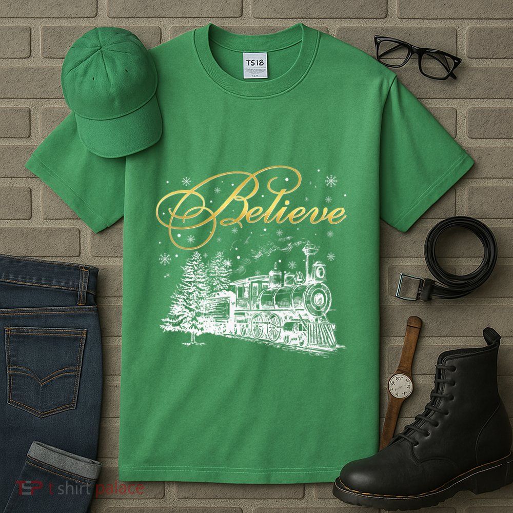 Believe Christmas Tall T-Shirt