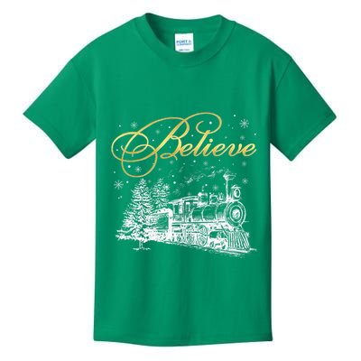 Believe Christmas Kids T-Shirt