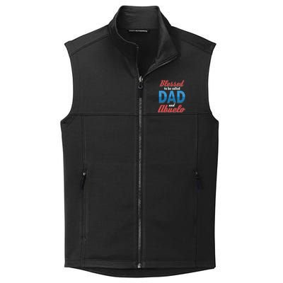 Blessed Called Blessing Father Dad Abuelo Granddad Gift Cute Gift Collective Smooth Fleece Vest