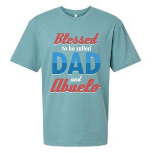 Blessed Called Blessing Father Dad Abuelo Granddad Gift Cute Gift Sueded Cloud Jersey T-Shirt