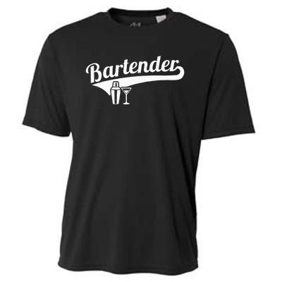 Bartender Cocktail Cooling Performance Crew T-Shirt