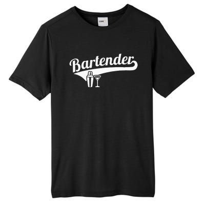 Bartender Cocktail Tall Fusion ChromaSoft Performance T-Shirt