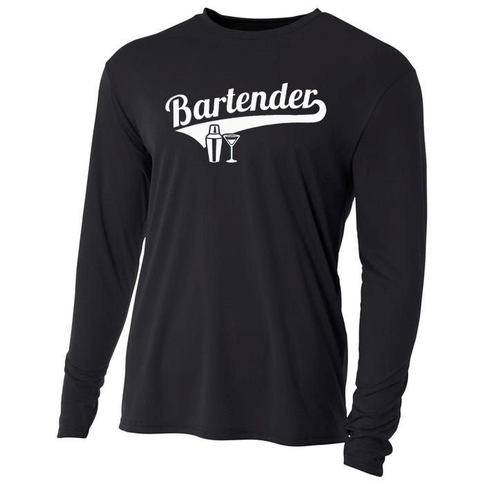 Bartender Cocktail Cooling Performance Long Sleeve Crew