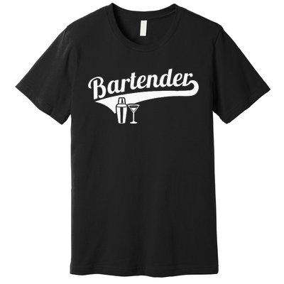 Bartender Cocktail Premium T-Shirt