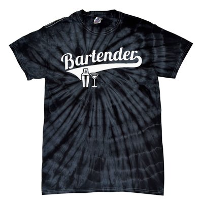 Bartender Cocktail Tie-Dye T-Shirt