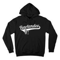 Bartender Cocktail Tall Hoodie