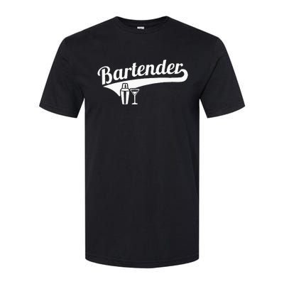 Bartender Cocktail Softstyle® CVC T-Shirt