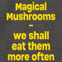 By Cole Bennett Magic Mushroom We Shall Eat Them More Often Vector Backpack