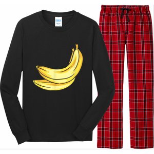 Banana Costume Long Sleeve Pajama Set