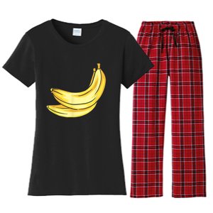 Banana Costume Women's Flannel Pajama Set