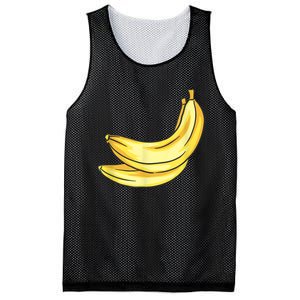 Banana Costume Mesh Reversible Basketball Jersey Tank