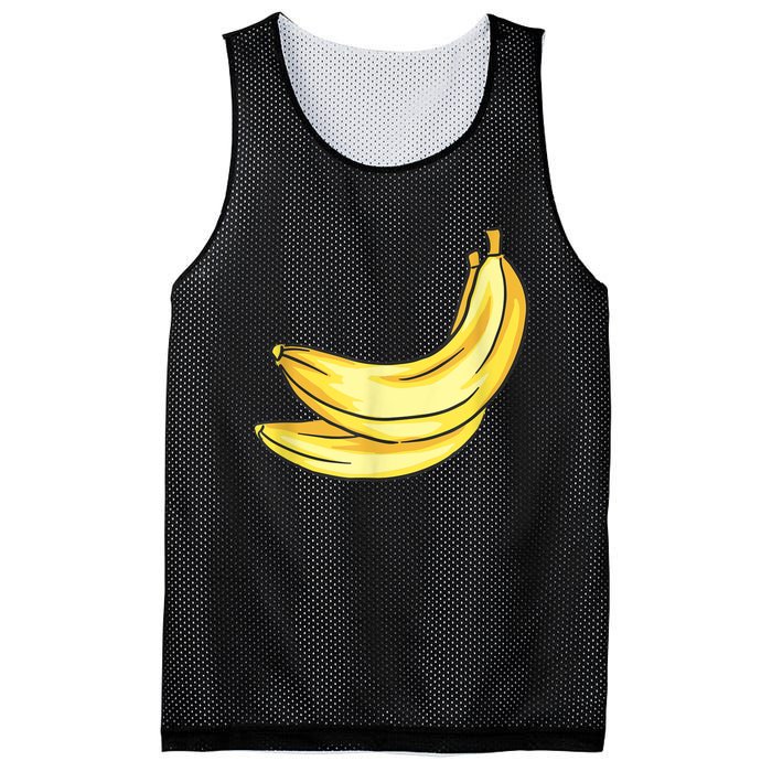 Banana Costume Mesh Reversible Basketball Jersey Tank