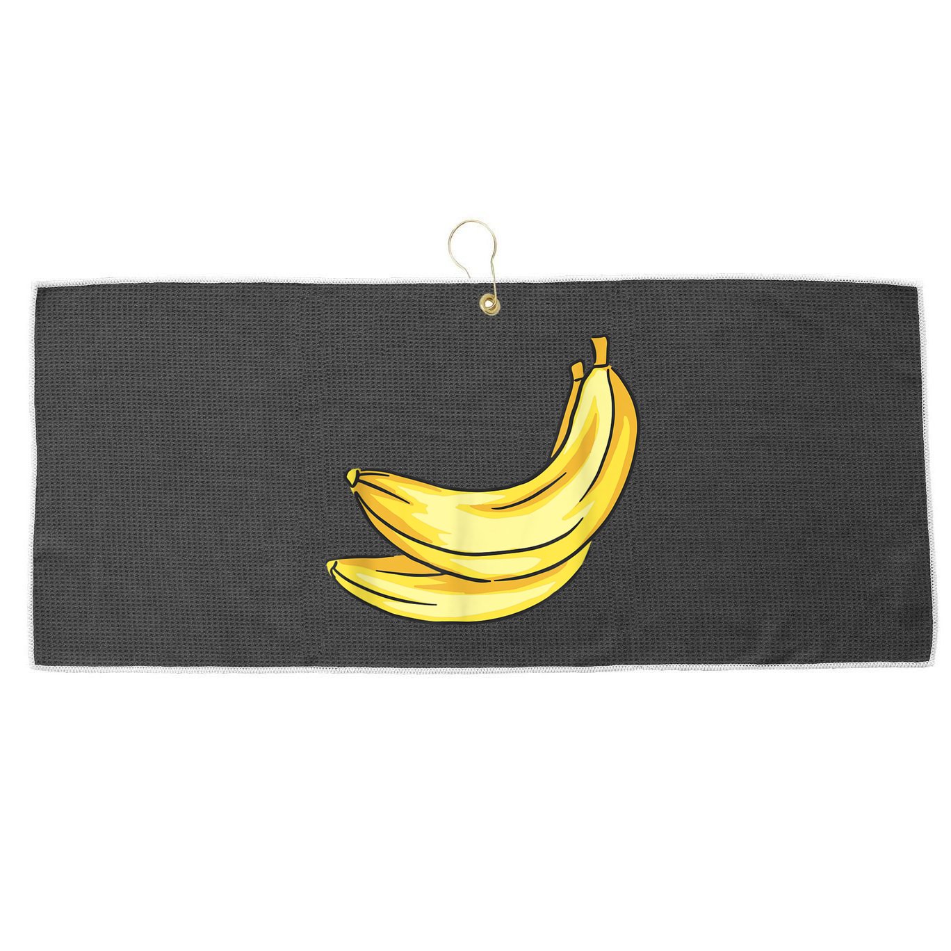 Banana Costume Large Microfiber Waffle Golf Towel
