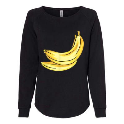 Banana Costume Womens California Wash Sweatshirt