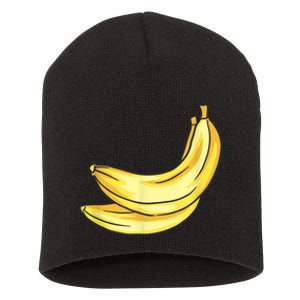 Banana Costume Short Acrylic Beanie