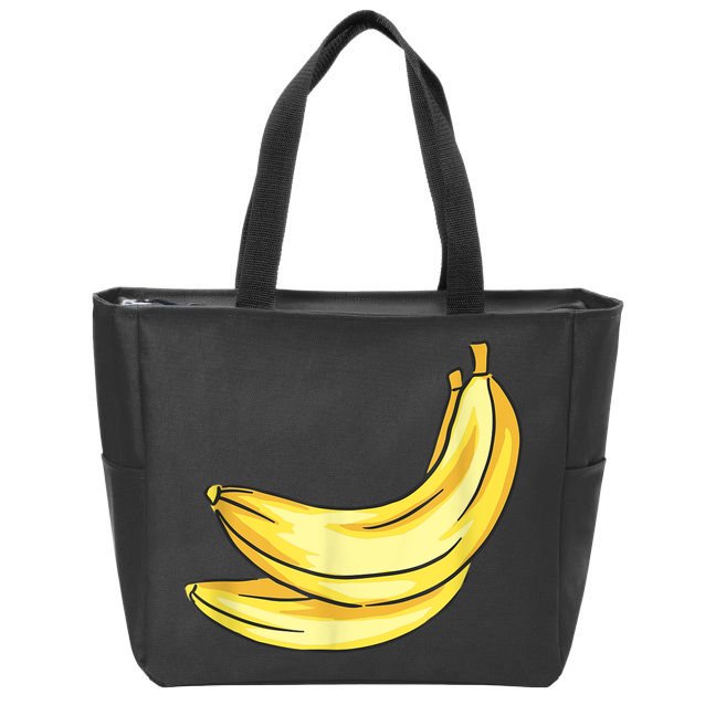 Banana Costume Zip Tote Bag