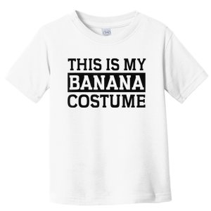 Banana Costume Toddler T-Shirt