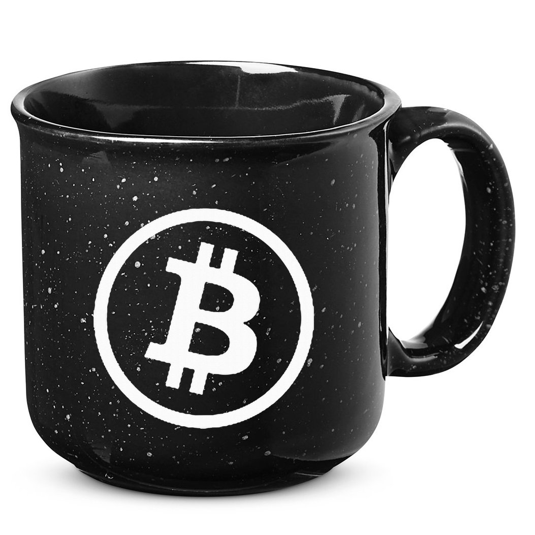 Bitcoin Cryptocurrency Btc Neck Position Bitcoin 15oz Campfire Ceramic Mug