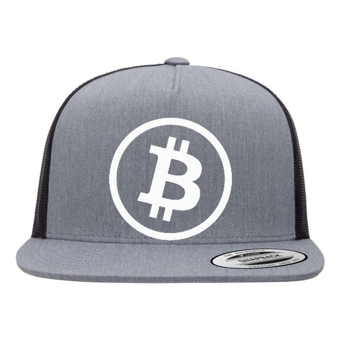 Bitcoin Cryptocurrency Btc Neck Position Bitcoin Flat Bill Trucker Hat