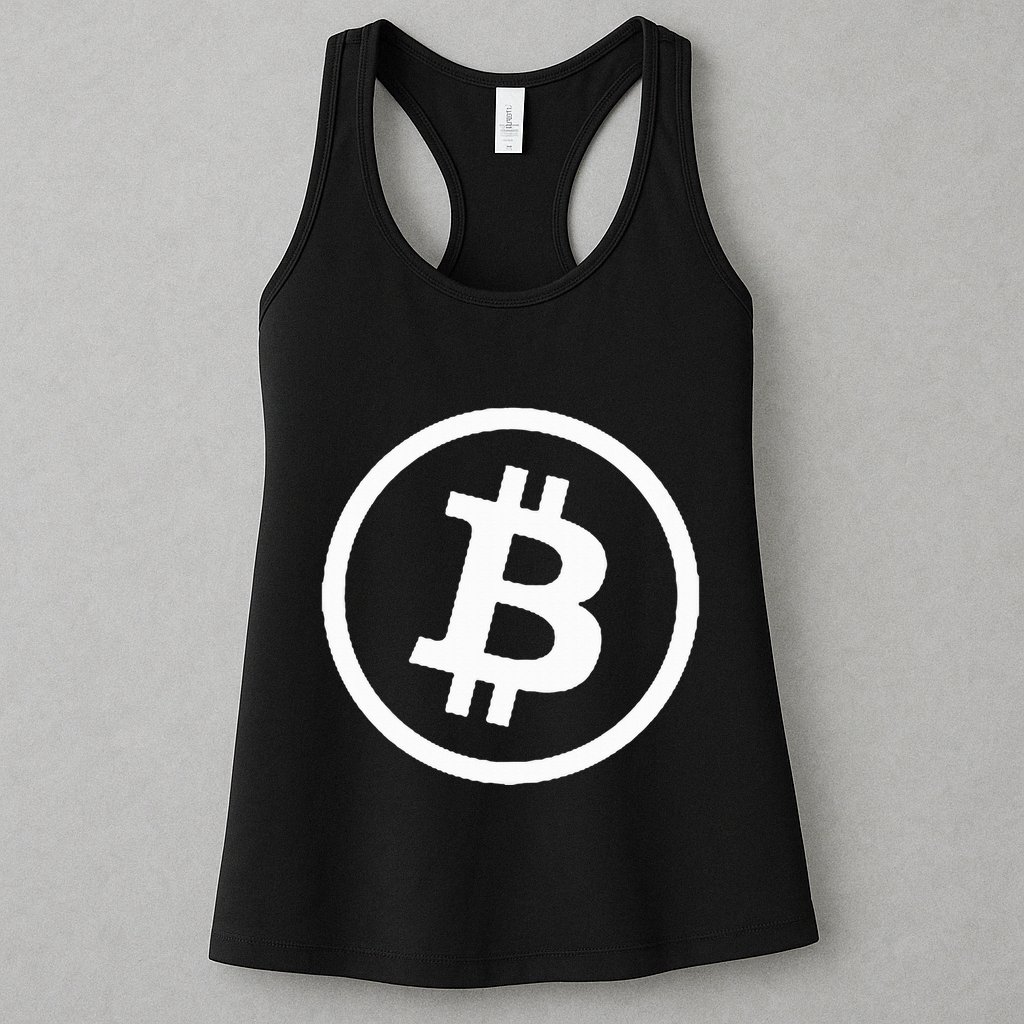 Bitcoin Cryptocurrency Btc Neck Position Bitcoin Womens Tank Top