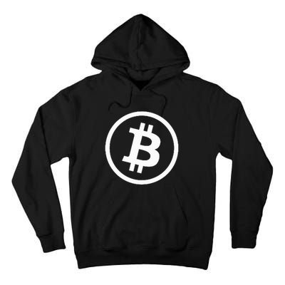 Bitcoin Cryptocurrency Btc Neck Position Bitcoin Tall Hoodie