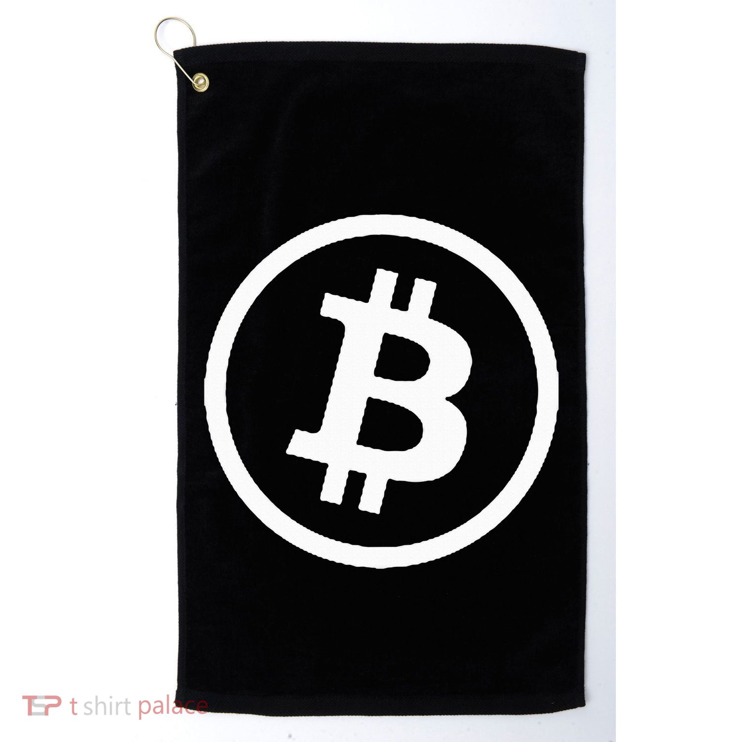 Bitcoin Cryptocurrency Btc Neck Position Bitcoin Golf Towel