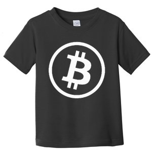 Bitcoin Cryptocurrency Btc Neck Position Bitcoin Toddler T-Shirt