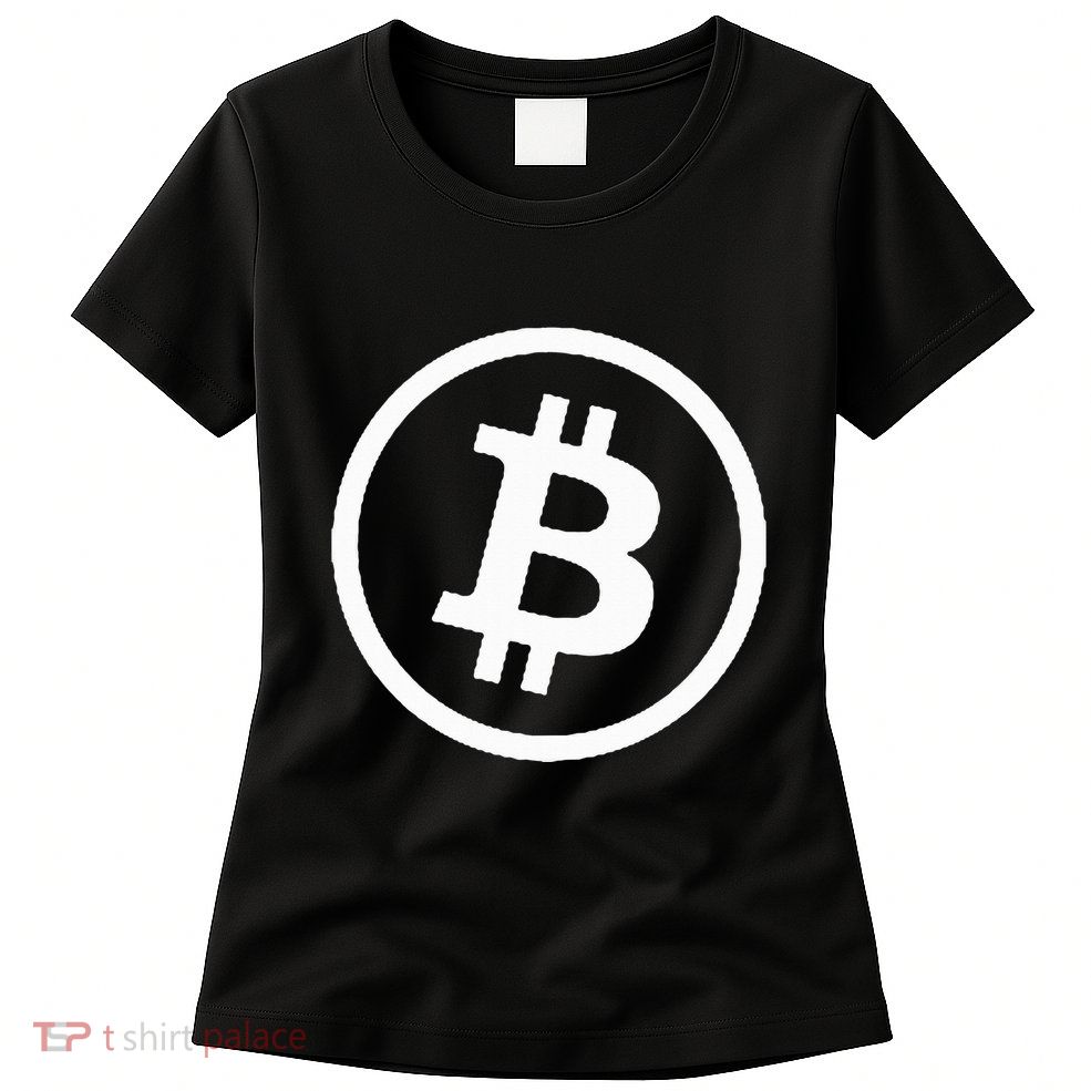 Bitcoin Cryptocurrency Btc Neck Position Bitcoin Womens T-Shirt