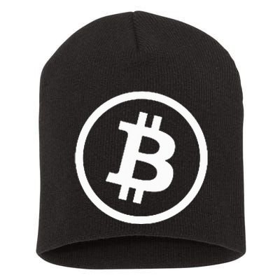 Bitcoin Cryptocurrency Btc Neck Position Bitcoin Short Acrylic Beanie