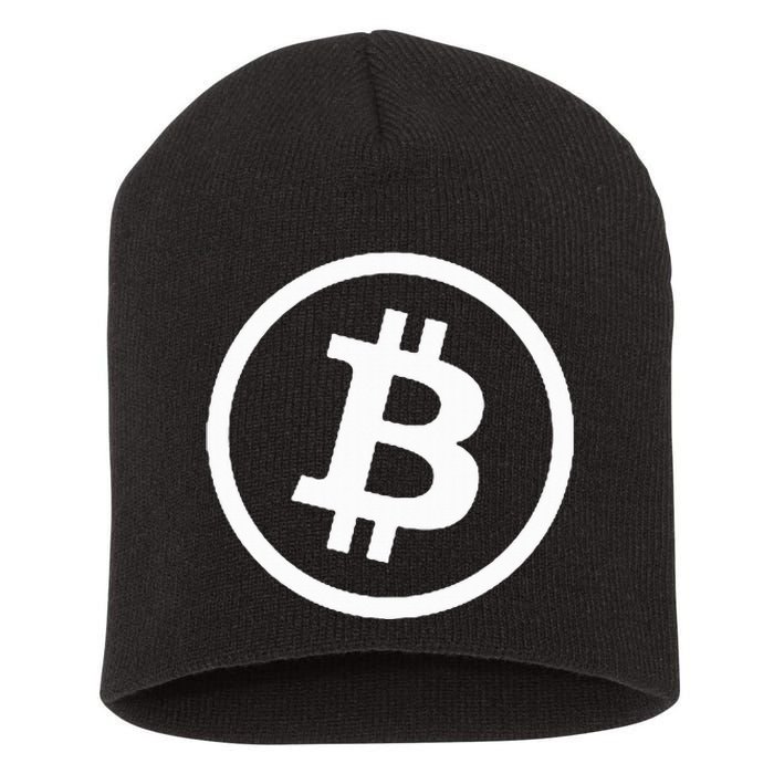 Bitcoin Cryptocurrency Btc Neck Position Bitcoin Short Acrylic Beanie