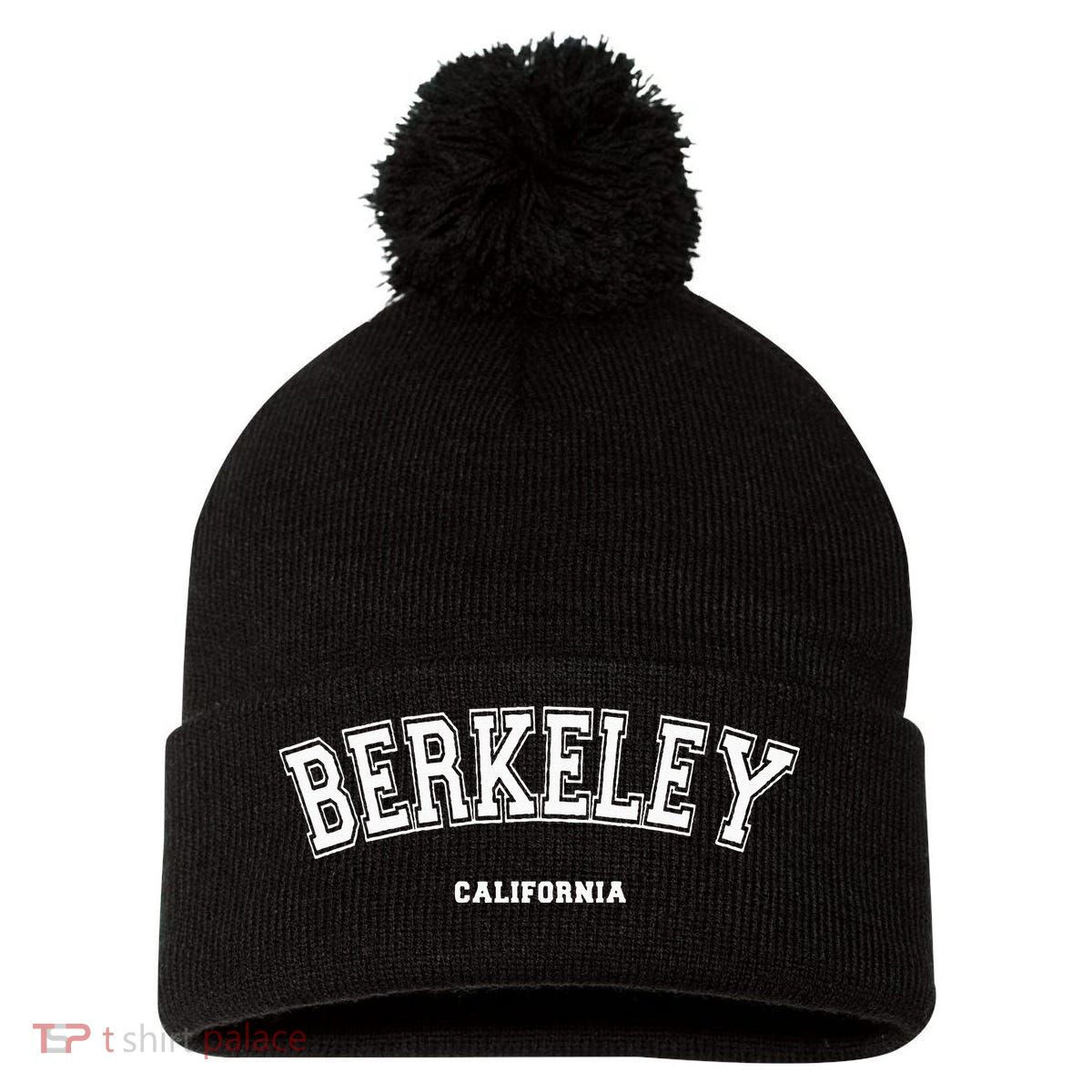 Berkeley California Pom Pom 12in Knit Beanie