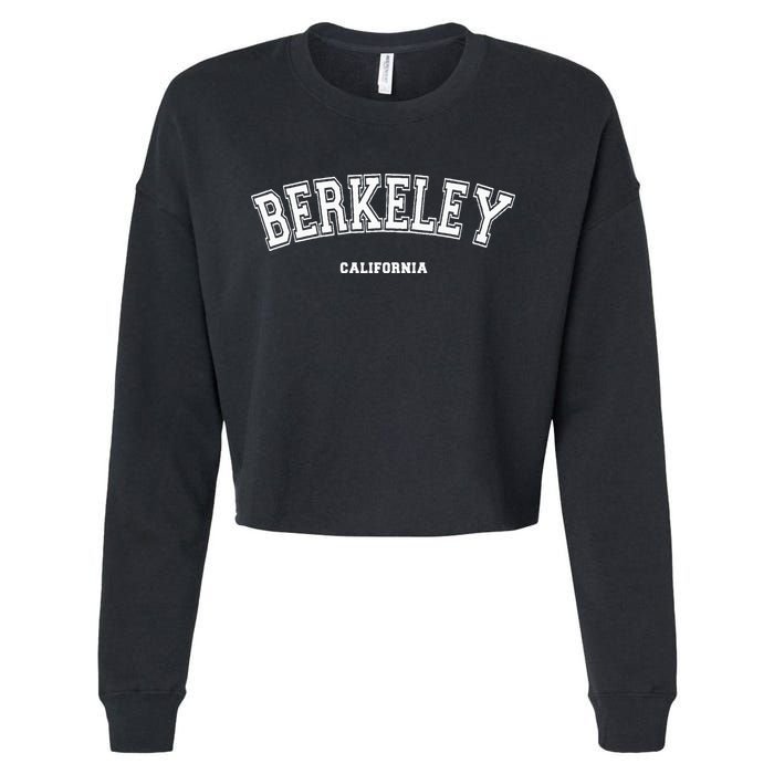 Berkeley California Cropped Pullover Crew