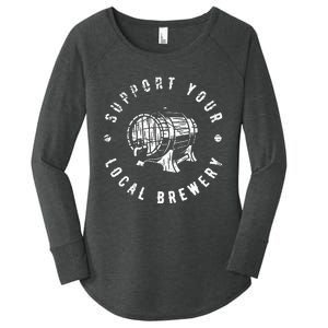 Brewery Craft Beer Women's Perfect Tri Tunic Long Sleeve Shirt