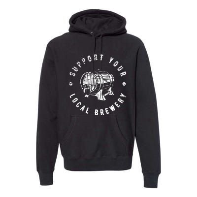 Brewery Craft Beer Premium Hoodie