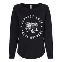 Brewery Craft Beer Womens California Wash Sweatshirt