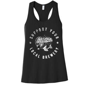 Brewery Craft Beer Women's Racerback Tank