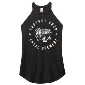 Brewery Craft Beer Women's Perfect Tri Rocker Tank