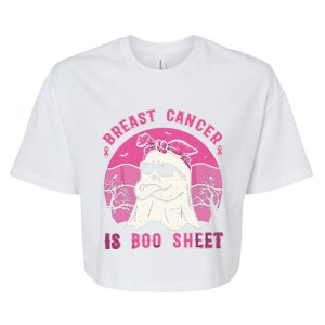 Breast Cancer Bella+Canvas Jersey Crop Tee