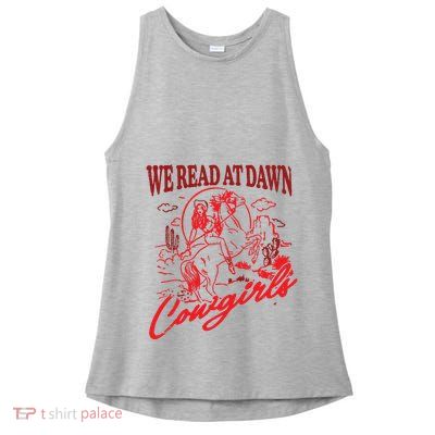 Bookish Cowgirl Ladies PosiCharge Tri-Blend Wicking Tank