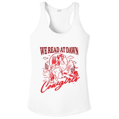 Bookish Cowgirl Ladies PosiCharge Competitor Racerback Tank