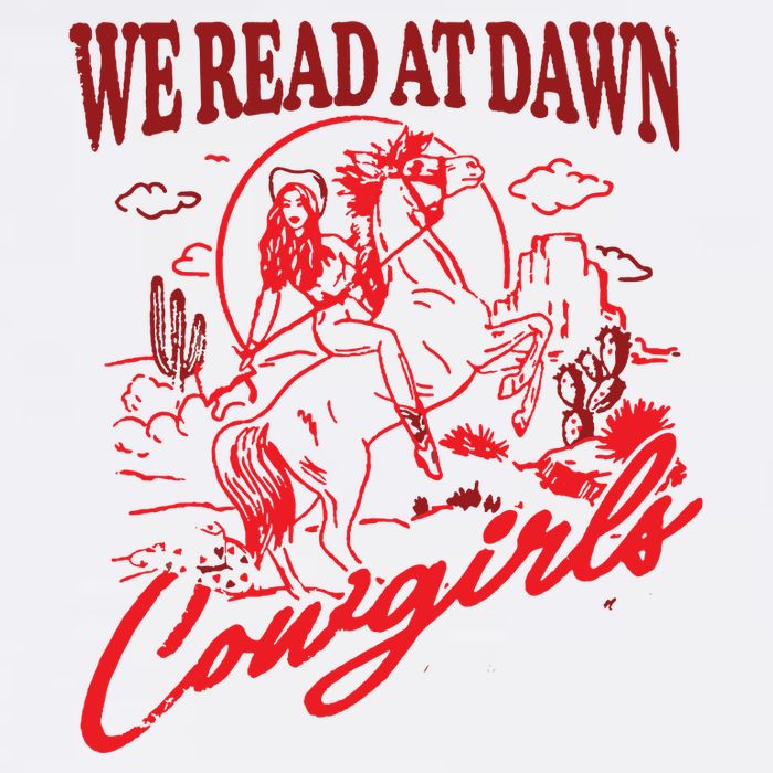 Bookish Cowgirl Toddler Fine Jersey T-Shirt