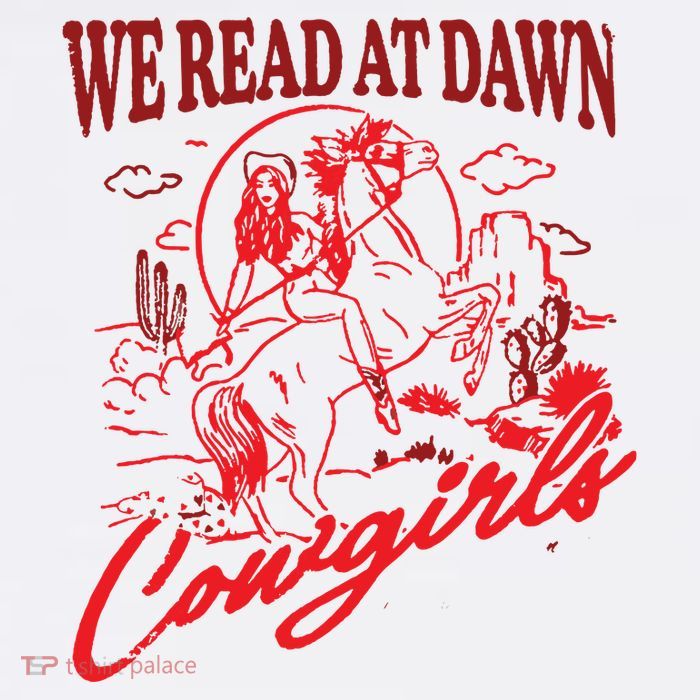 Bookish Cowgirl Women's V-Neck T-Shirt